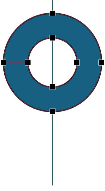 頂点が表示された図