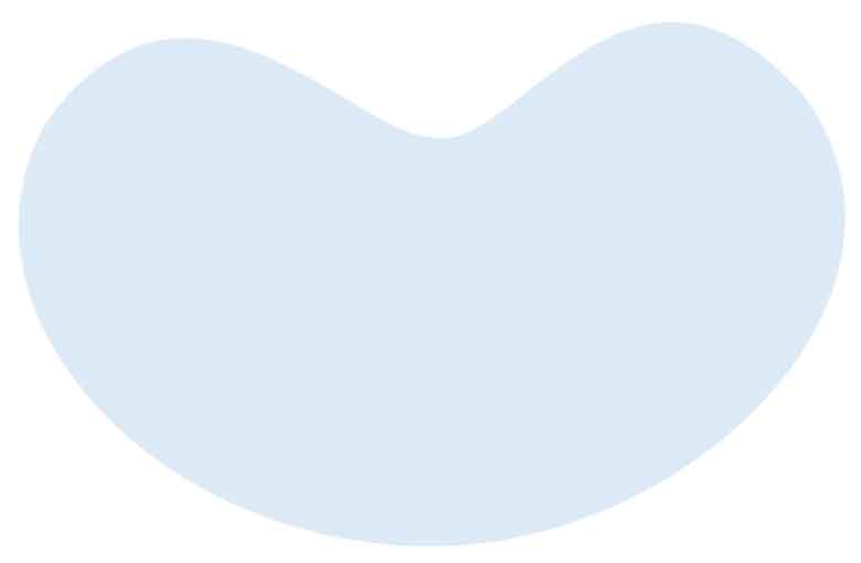 淡い色を設定したゆるかわハート